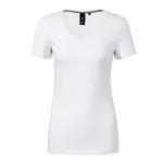 Action V-neck póló női fehér XL