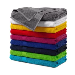 Bath Towel 450 fürdőlepedő unisex sárga 70 x 140 cm