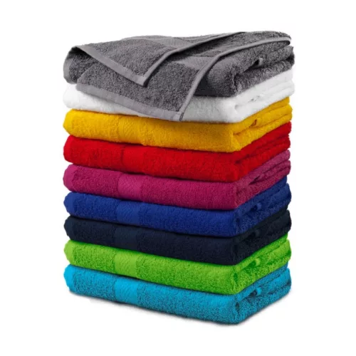 Bath Towel 450 fürdőlepedő unisex mandarinsárga 70 x 140 cm