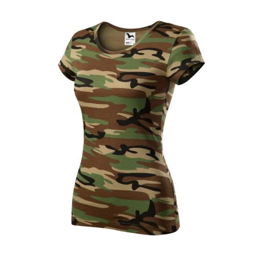 Camo Pure póló női barna terepszín 2XL