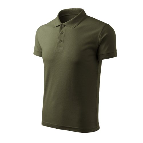 Pique Polo Free galléros póló férfi military L