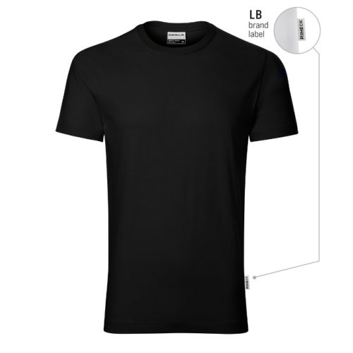 Resist póló férfi fekete 01 (brand label) 3XL