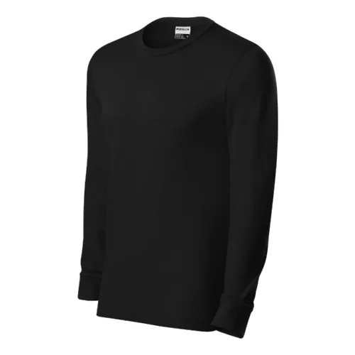 Resist LS póló unisex fekete M