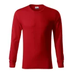Resist LS póló unisex piros 3XL