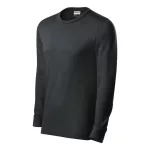 Resist LS póló unisex ébenszürke S