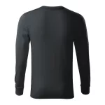 Resist LS póló unisex ébenszürke S