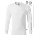 Resist LS póló unisex fehér 00 (brand label) M