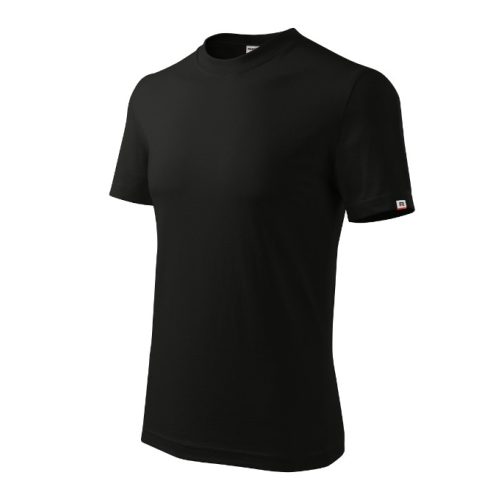 Base póló unisex fekete 01 (brand label) 3XL