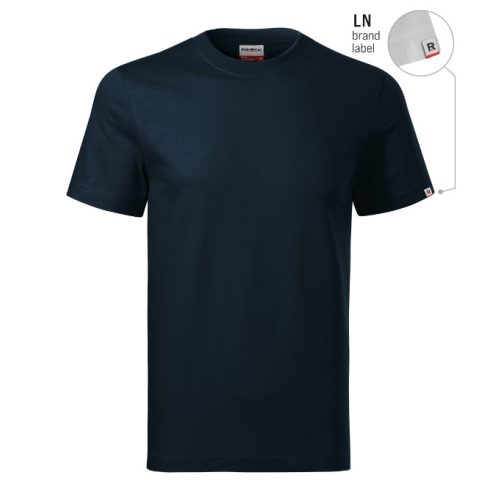 Base póló unisex tengerészkék 02 (brand label) 2XL