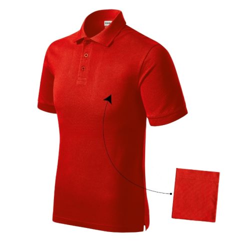 Resist Heavy Polo galléros póló férfi piros S