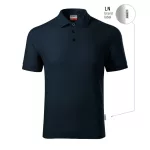 Reserve galléros póló férfi tengerészkék 02 (brand label) XL