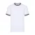 Ringer Tee White/black, XL FEHÉR ÉS FEKETE