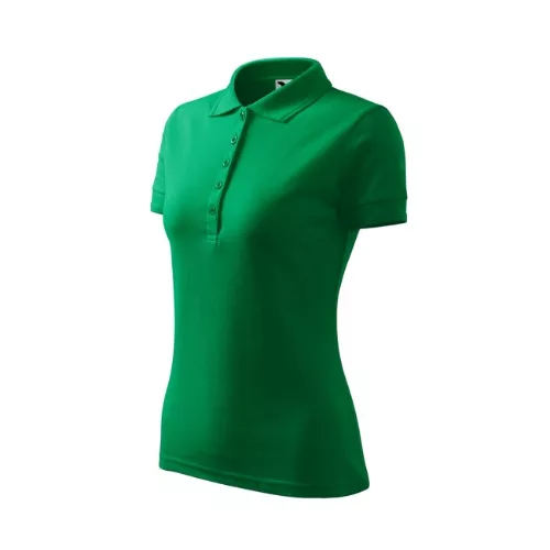 Pique Polo Galléros Póló Női, zöld, 210 (200g) 2XL