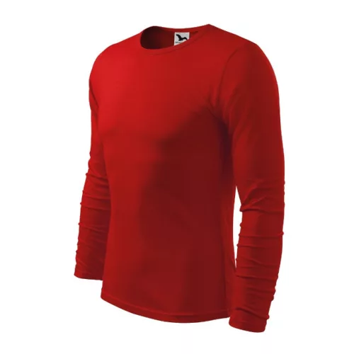 Fit-T LS póló férfi, piros, S