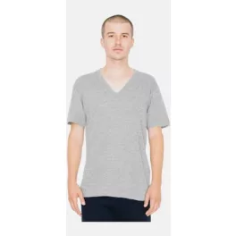 AA2001 UNISEX FINE JERSEY V-NYAKÚ PÓLÓ,  XS