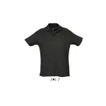 Férfi galléros póló, 2XL fekete