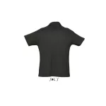 Férfi galléros póló, 2XL fekete