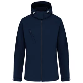 KA414 LADIES' DETACHABLE HOODED SOFTSHELL JACKET,  S