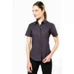 KA544-LADIES-SHORT-SLEEVED-COTTON-POPLIN-SHIRT