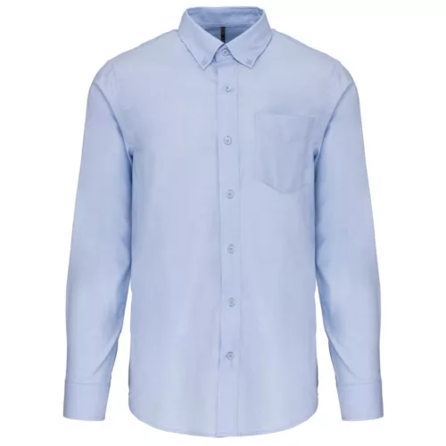 KA533 MEN'S LONG-SLEEVED OXFORD SHIRT, L