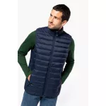 KA6113-MENS-LIGHTWEIGHT-SLEEVELESS-FAKE-DOWN-JACKE