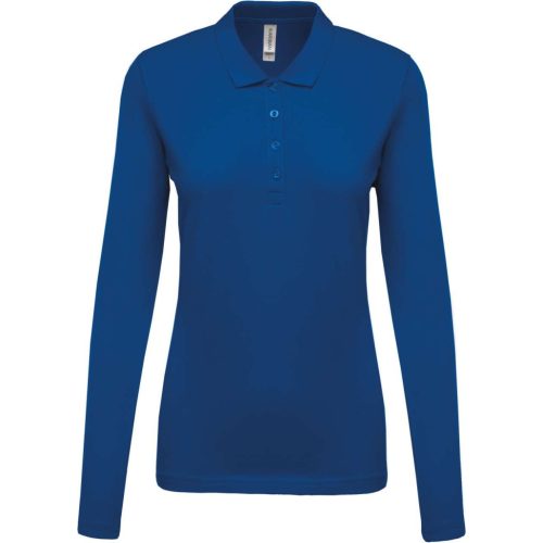 KA257 LADIES’ LONG-SLEEVED PIQUÉ POLO SHIRT, XL