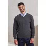 PR694-MENS-KNITTED-V-NECK-SWEATER