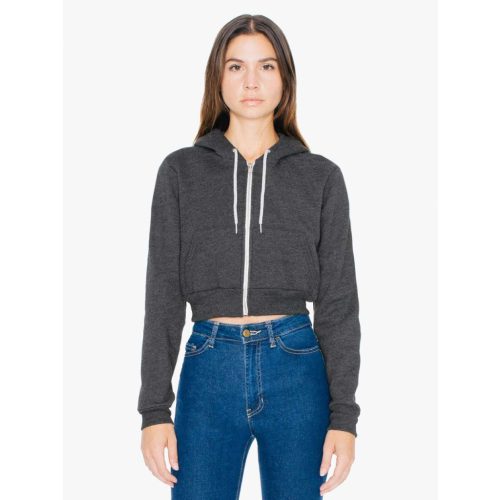 AAF397-WOMENS-FLEX-FLEECE-CROPPED-ZIP-HOODED-SWEAT