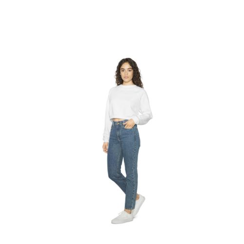 AARSAF3451-WOMENS-FLEX-FLEECE-CROP-PULLOVER