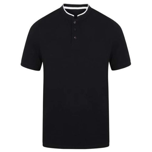 FR244-STAND-COLLAR-STRETCH-POLO-SHIRT