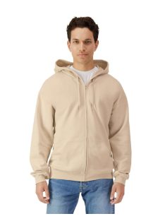 GISF600-SOFTSTYLE-MIDWEIGHT-FLEECE-ADULT-FULL-ZIP