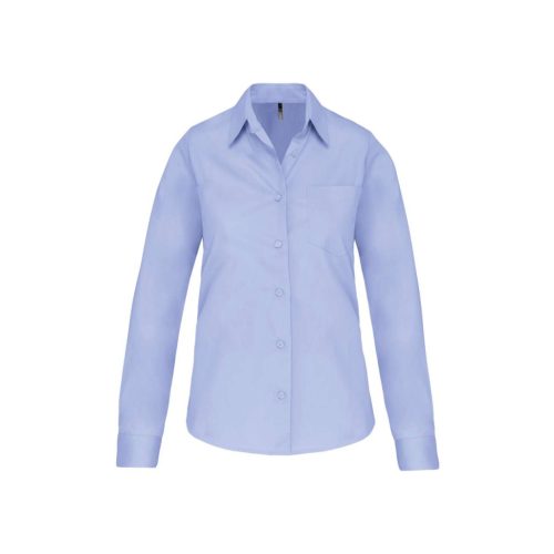 KA542-LADIES-LONG-SLEEVED-COTTON-POPLIN-SHIRT