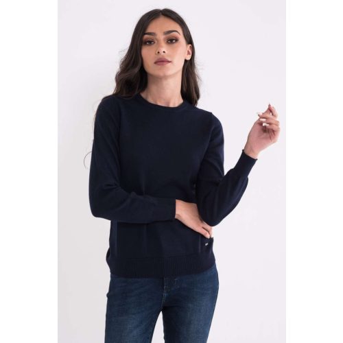 LWL9188-LADIES-CREW-NECK-FINE-GAUGE-COTTON-PULLOVE