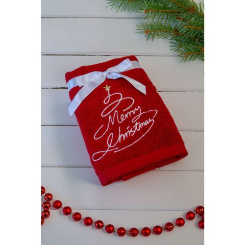 OLXMAS09-OLIMA-CHRISTMAS-TOWEL-MERRY-CHRISTMAS