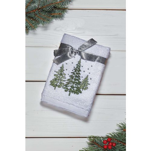 OLXMAS11-OLIMA-CHRISTMAS-TOWEL-PINE-FOREST