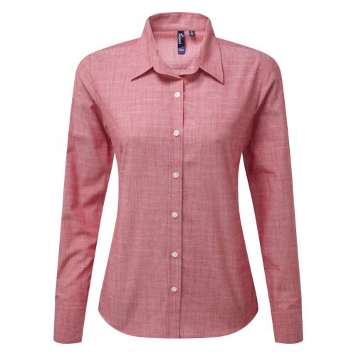 PR345-WOMENS-COTTON-SLUB-CHAMBRAY-LONG-SLEEVE-SHIR