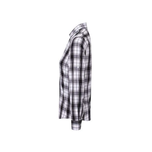 PR354-GINMILL-CHECK-WOMENS-LONG-SLEEVE-COTTON-SHIR