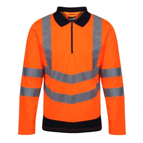 RETRS192-PRO-HI-VIS-LS-POLO-SHIRT