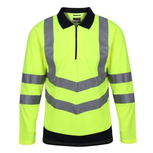 RETRS192-PRO-HI-VIS-LS-POLO-SHIRT
