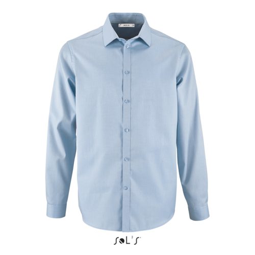 SO02102-SOLS-BRODY-MEN-HERRINGBONE-SHIRT