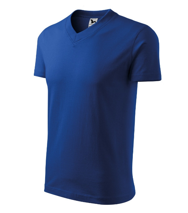 V-neck póló unisex királykék 3XL V-neck póló unisex királykék 3XL