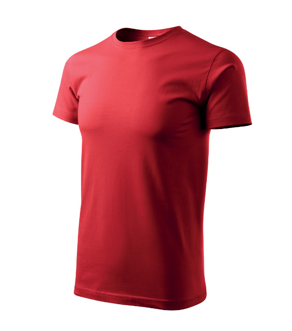Basic póló férfi piros 5XL Basic póló férfi piros 5XL