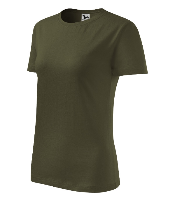 Classic New póló női military M Classic New póló női military M