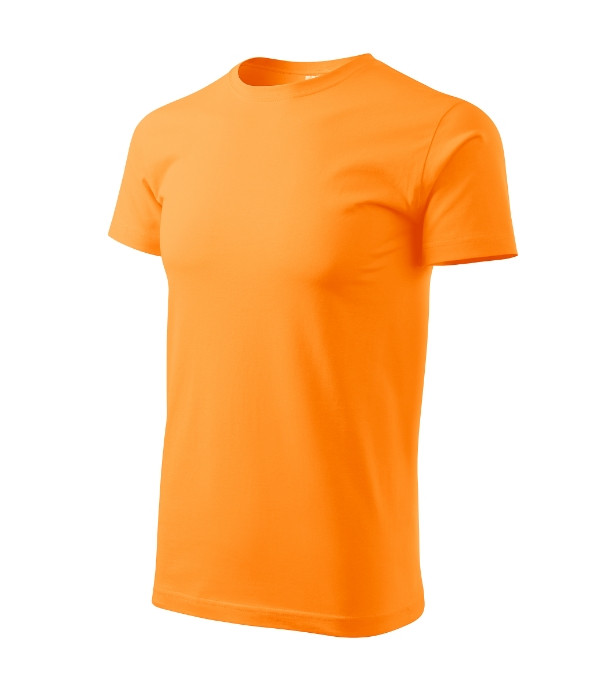 Heavy New póló unisex mandarinsárga XL