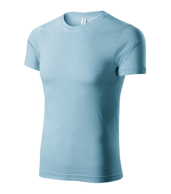 Paint póló unisex égszínkék XL