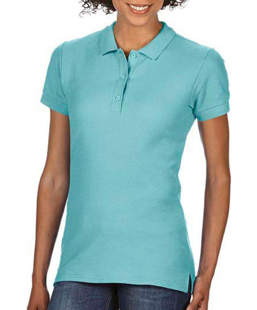 Premium Cotton Ladies' Double Piqué Polo, M-es méret