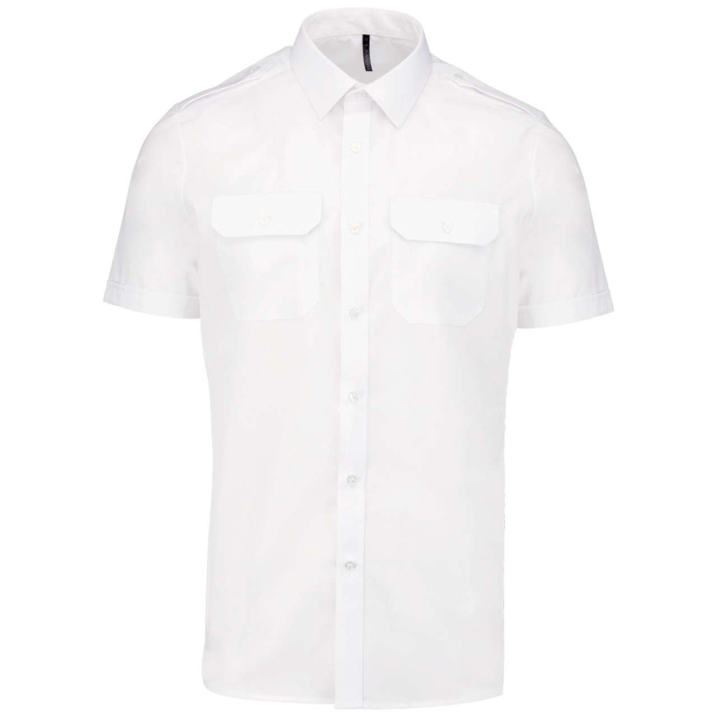 KA503 MEN'S SHORT-SLEEVED PILOT SHIRT, 2XL-es méret